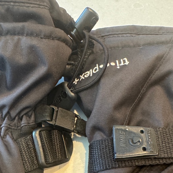 Arctix Women's Black Winter Gloves leather plus triplex excellent condition - Picture 3 of 8